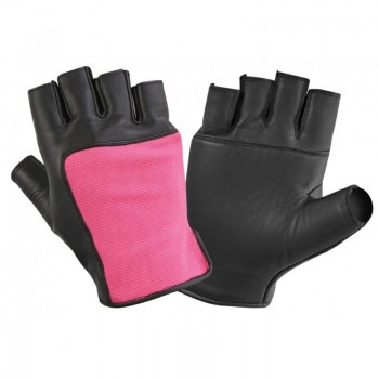 Half Finger Leather Impact Anti Vibration Gloves