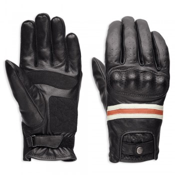 Leather Motorcycle Gloves for Summer Riding