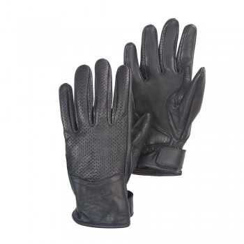 Full Finger Leather Motorcycle Gloves Summer