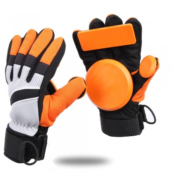 Longboard Race Gloves Heavy duty Nylon Kevlar Construction.