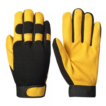 Leather Mechanic Gloves