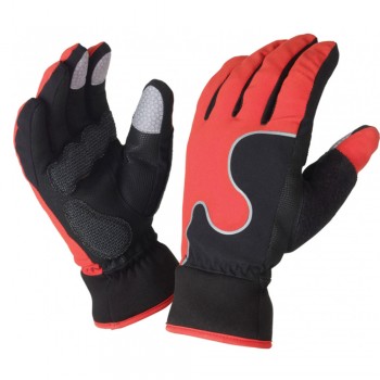 Mtb Gloves For Cold Weather Winter Mtb Gloves Padded Warmest Glove Full Finger Mountain Bike Gloves Touch Screen Windproof Bmx Gloves Mens