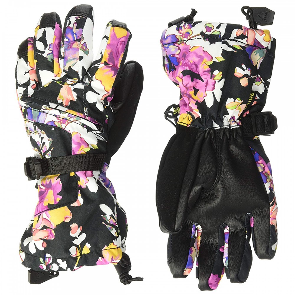 Ski Gloves 100% Waterproof Warm Snow Gloves for Womens and Kids