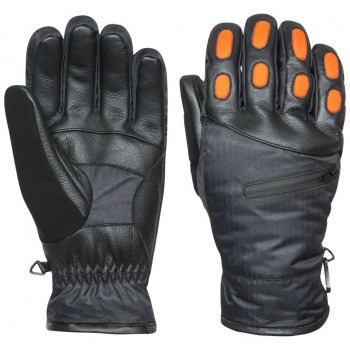 Ski Gloves For Cold Weather & Wind Snowboard & Skiing Adjustable Straps Keeping Waterproof Insulated Warm For Winter