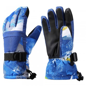 Warmest Ski Gloves Winter Touchscreen 3M Insulated Warm Best Mens Ski Gloves 