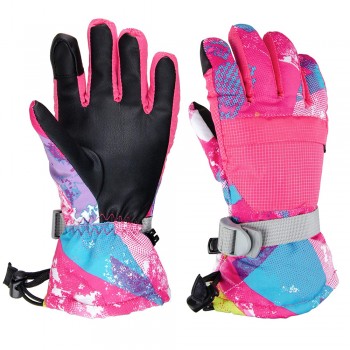 Good Ski Gloves For Cold Weather Thermal Insulated Gloves Waterproof Touch Screen Full Finger Anti-wind For Skiing